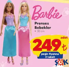 BARBİE OYUNCAK BEBEK PRENSES BEBEKLER 30 CM